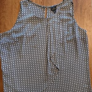 Dressy sleeveless blouse
